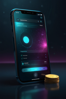 Smartphone mit Gangstasino App